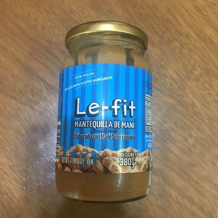 photo of Le-Fit Mantequilla De Mani Natural shared by @florencia352 on  25 Jan 2021 - review