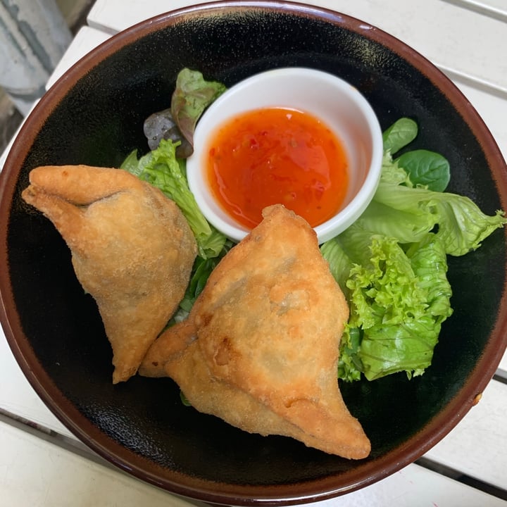 photo of Café Greenhouse Samosas shared by @k-wunderlich on  05 Aug 2020 - review