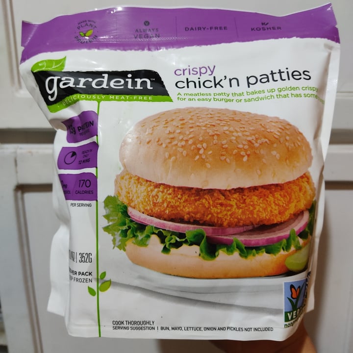 photo of Gardein Crispy Chick’n Patties shared by @nikypuchita22 on  05 Mar 2022 - review