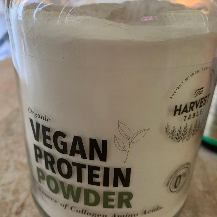 photo of Harvest table Vegan protein powder shared by @carlicosta on  20 Oct 2021 - review