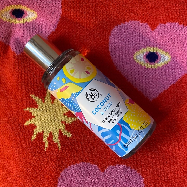 The Body Shop Coconut and yuzu hair and body mist Review | abillion