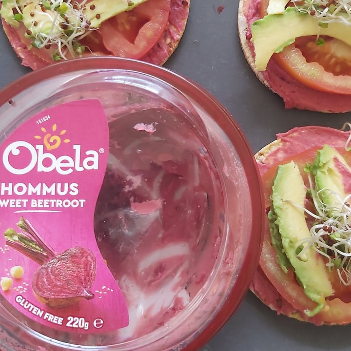 photo of Obela Beetroot hummus shared by @lotuspond on  26 Jul 2021 - review