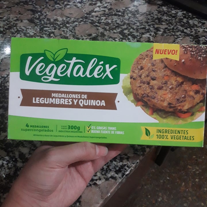 photo of Vegetalex Medallones de Legumbres y Quinoa shared by @rochyalmendra on  26 Jan 2021 - review