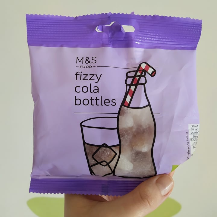 photo of Marks & Spencer Food (M&S) Fizzy cola bottles shared by @windgal on  17 Jul 2021 - review