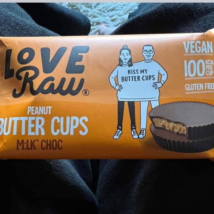 photo of LoveRaw Butter cups peanut butter shared by @lucideej on  19 May 2022 - review