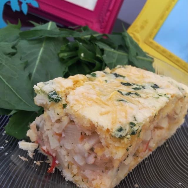 Foto do prato “Torta Salgada Sem Glúten”