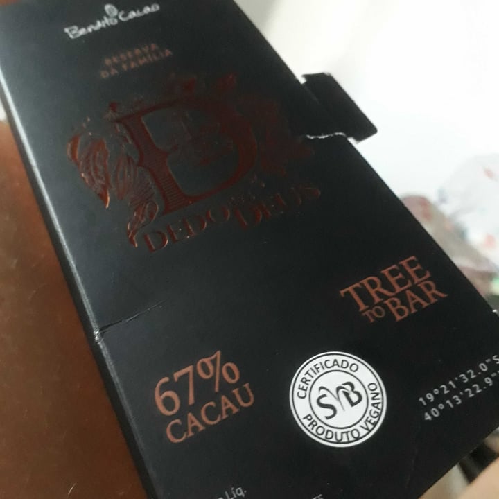 review photo of Bendito Cacao bendito cacao 67% Reserva Da Familia Dedo De Deus shared by @marniemarques on 22 Dec 2022 - review