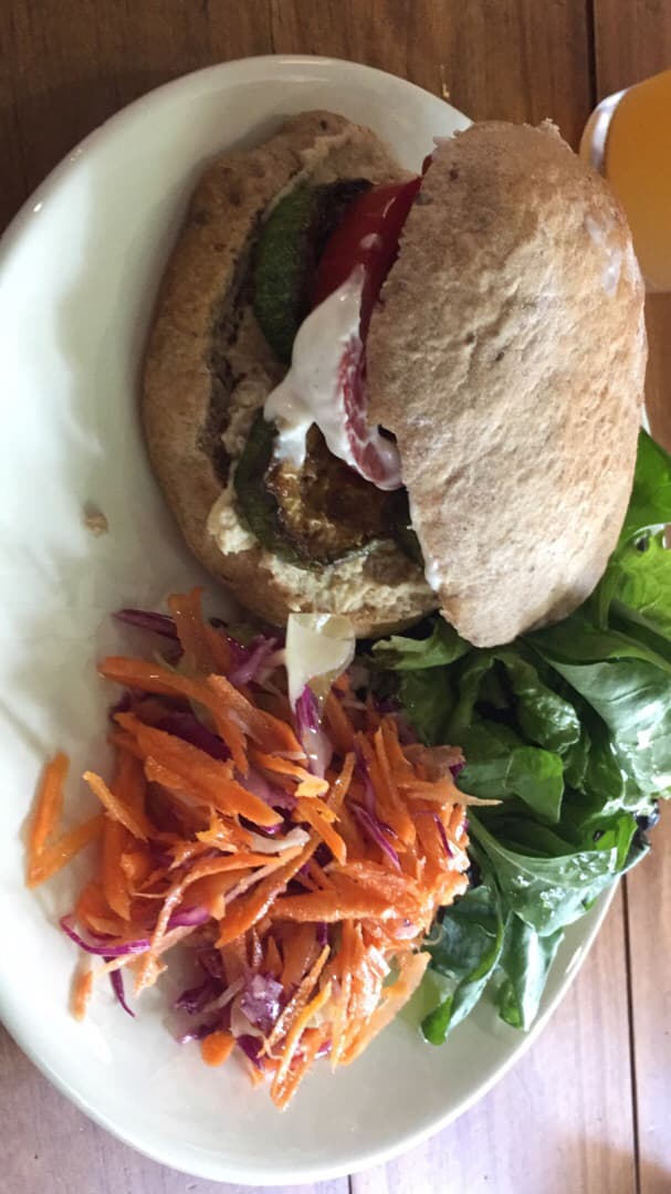 Photo of the dish “Hamburguesa de hongos”