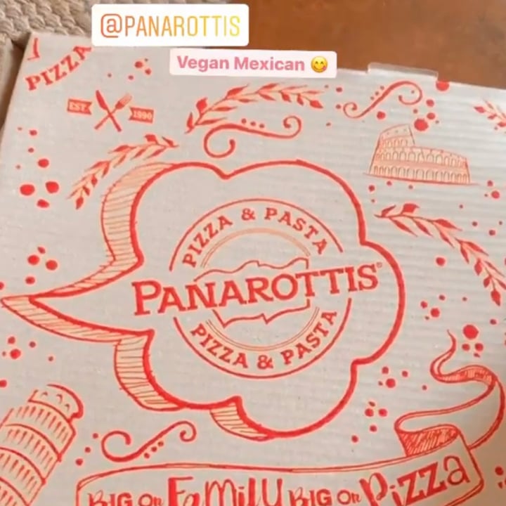 photo of Panarottis Claremont Mexicana veganised pizza shared by @greengabby on  29 Dec 2020 - review
