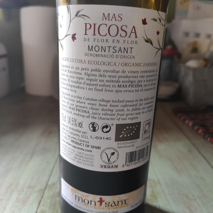 photo of Mas picosa Vino mas picosa shared by @bettt on  16 Aug 2022 - review