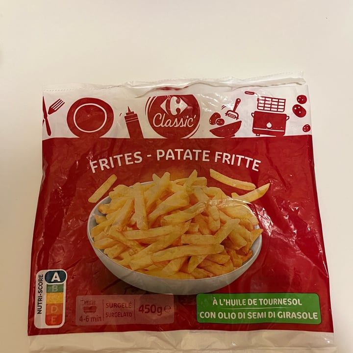 photo of Carrefour Classic Frites patate fritte shared by @harunoyuki on  07 Aug 2022 - review