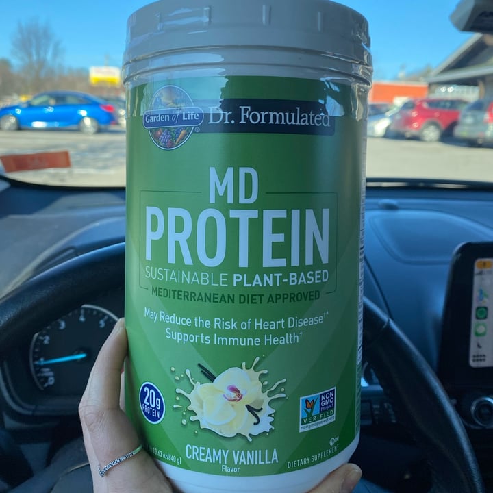 photo of Garden of Life Organic Protein + Greens Vanilla Protein Powder shared by @abeaudette on  24 Feb 2022 - review