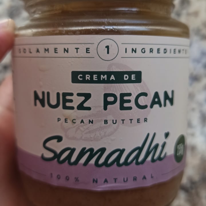 photo of Samadhi Mantequilla De Nueces Pecan shared by @azulhxcvegan on  26 Feb 2021 - review
