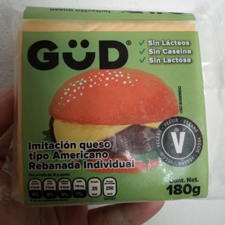 review photo of GüD Imitación Queso tipo Americano shared by @rserdio on 27 Jun 2021 - review