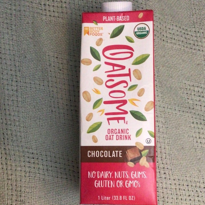 photo of Better Body Foods Chocolate organic oat drink shared by @rickydoc on  12 Feb 2022 - review