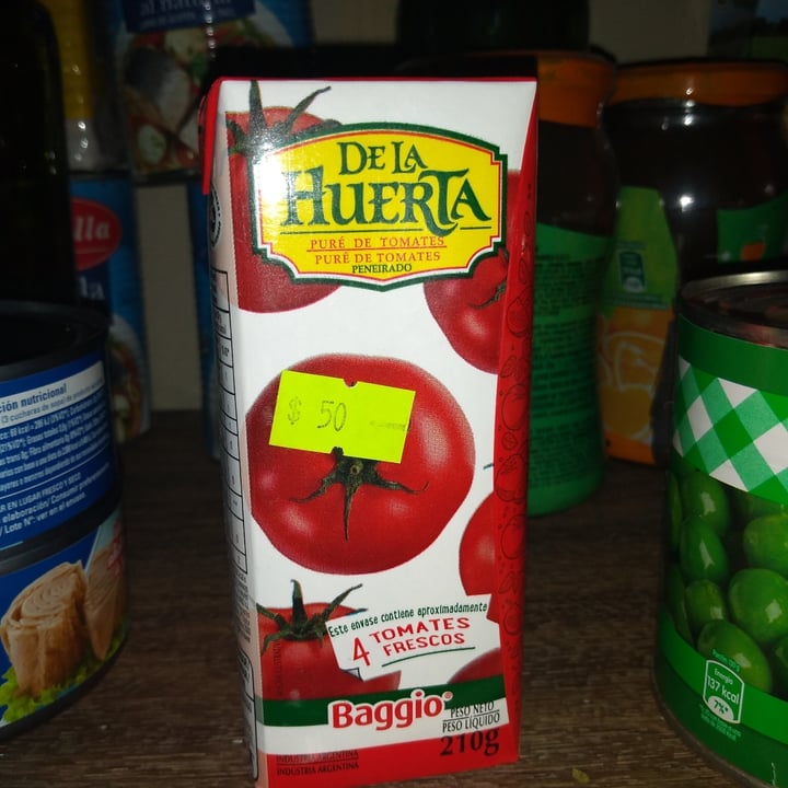 photo of De La Huerta tomato puree shared by @rorodriguezpy on  12 Jan 2022 - review