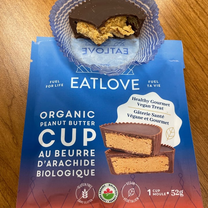 photo of Eatlove Peanut butter cup shared by @herbelo1 on  09 Dec 2022 - review
