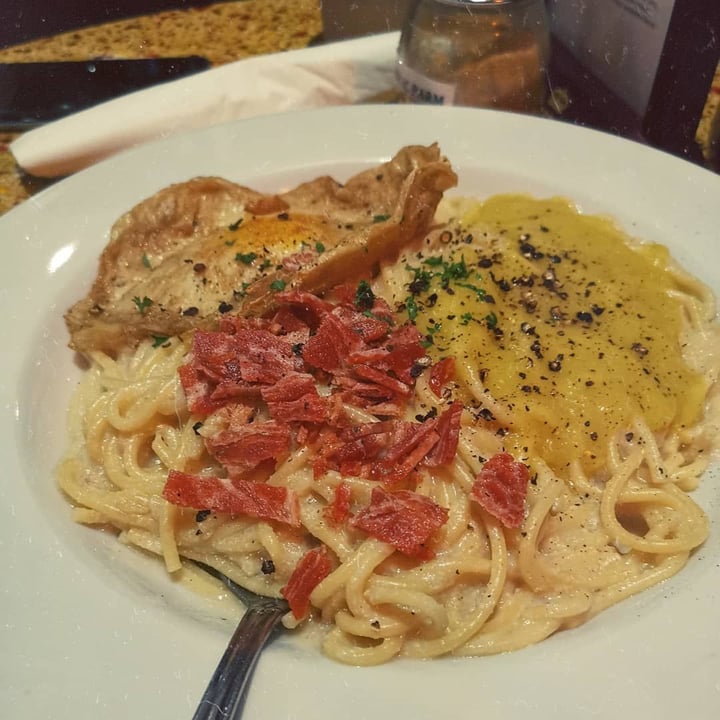 photo of CyBelle's Front Room Vegan carbonara shared by @ananelia on  04 Jan 2020 - review