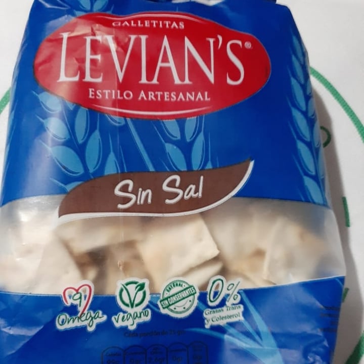 photo of Levian's Crackers Sin Sal shared by @miguelitoo on  10 Apr 2021 - review