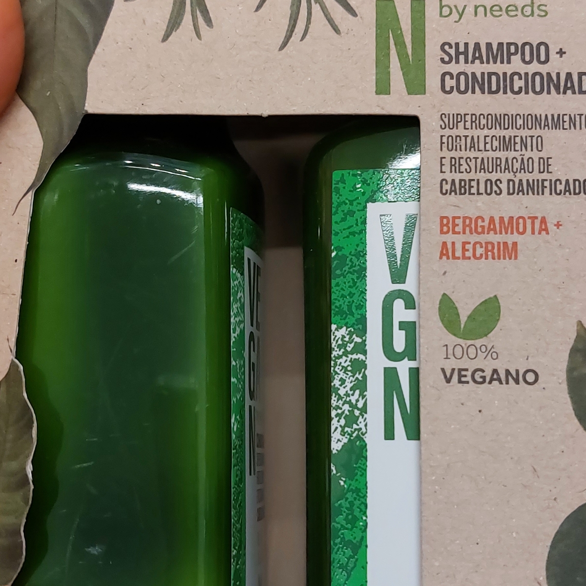 Shampoo E Condicionador Vegano By Needs from Vegan by Needs - Vegan ...