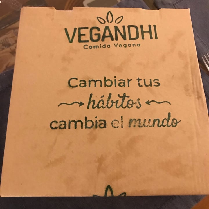 photo of Vegandhi - Comida Vegana Box Mahatma Gandhi shared by @sechague on  12 Nov 2020 - review