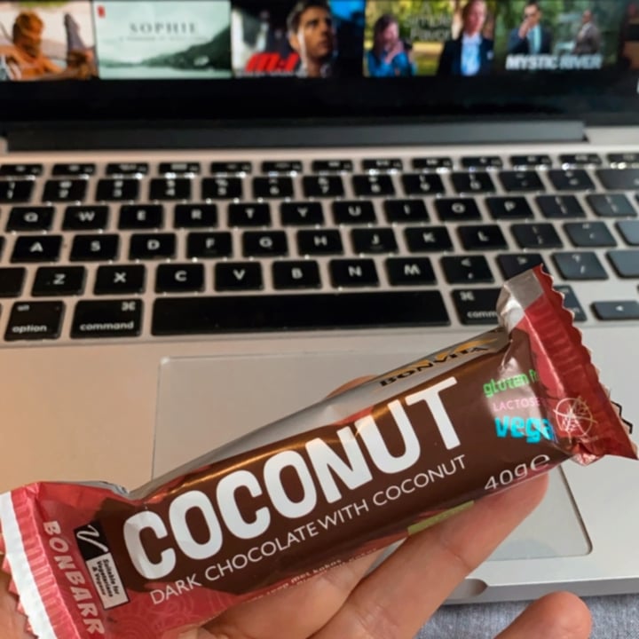 photo of Bonvita Barre chocolat noix de coco shared by @travelerafit on  08 Aug 2021 - review