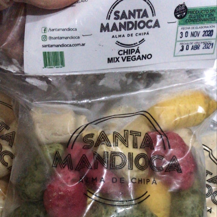 photo of Santa Mandioca Chipa surtidos shared by @lalucilanatural on  11 Dec 2020 - review
