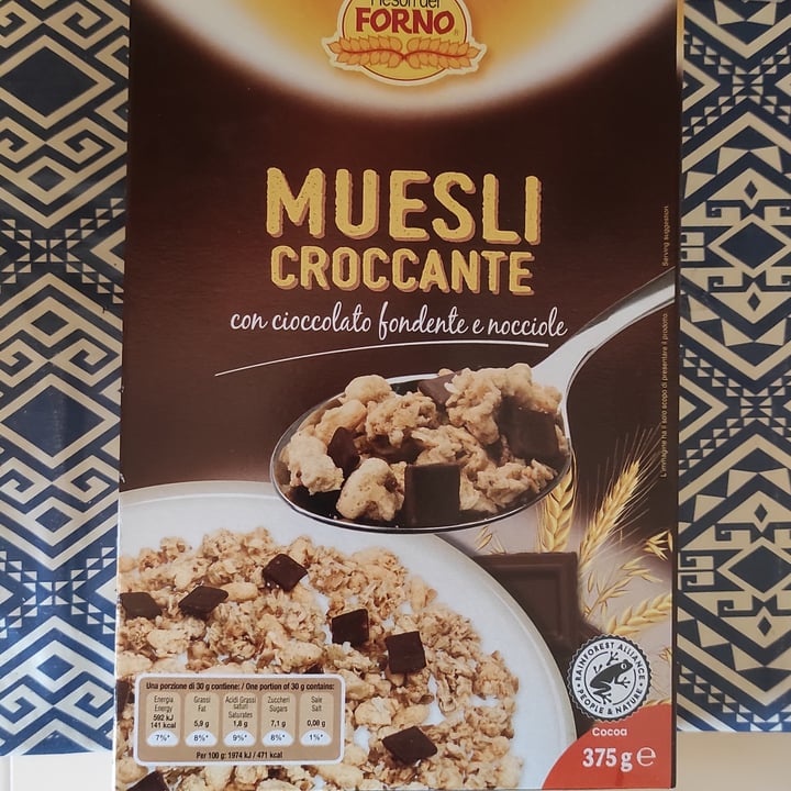 review photo of I tesori del forno Muesli Con Cioccolato Fondente E Nocciole shared by @miscilux on 13 Apr 2022 - review