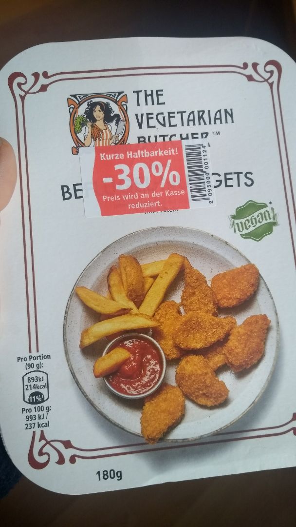 photo of The Vegetarian Butcher Nug-Get's Party! Beflügel Nuggets shared by @felice on  04 Apr 2020 - review