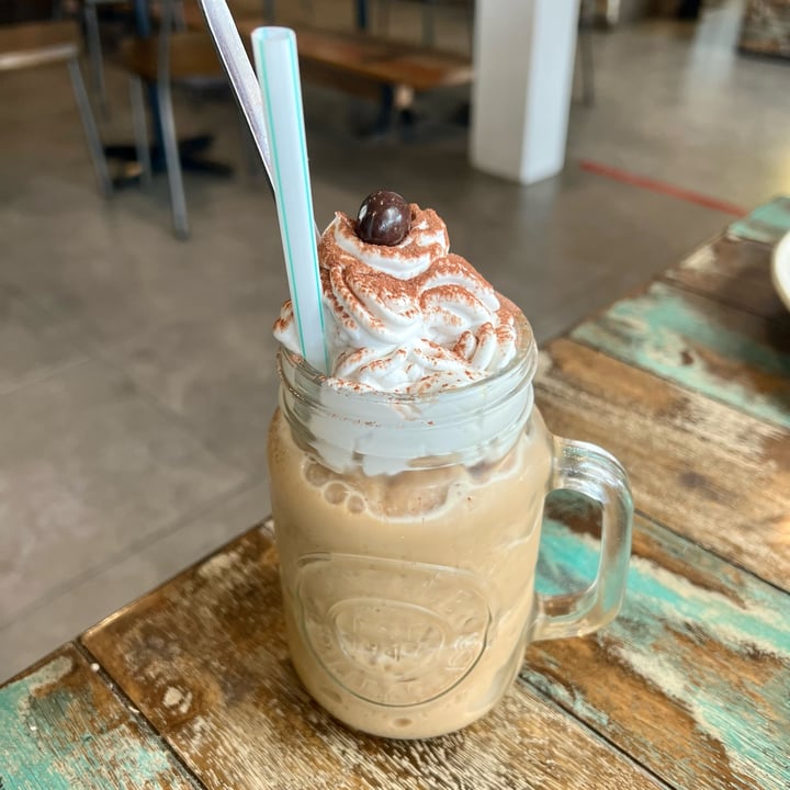 photo of Claudia Road Cafe Vegan Coffee Frappe shared by @vegan-friendly on  28 Apr 2022 - review