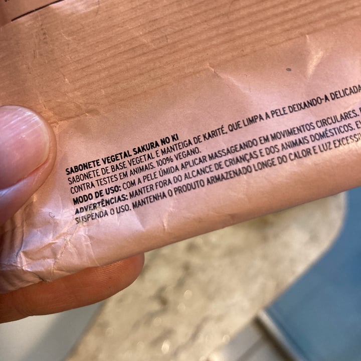review photo of The Body Shop Sakura No Ki soap shared by @luisgranado on 09 Sep 2022 - review