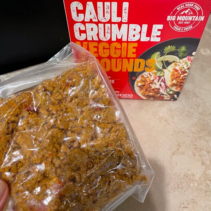 photo of Big Mountain Foods Cauli Crumble Veggie Grounds shared by @veggietable on  24 Oct 2022 - review