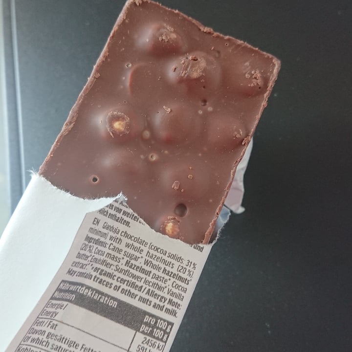 review photo of Vego Vego Whole Hazelnut Chocolate Bar shared by @antonellaf on 26 Mar 2022 - review