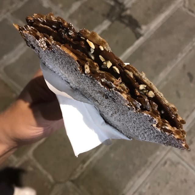 菜肴“Crêpe Al Cioccolato”的照片