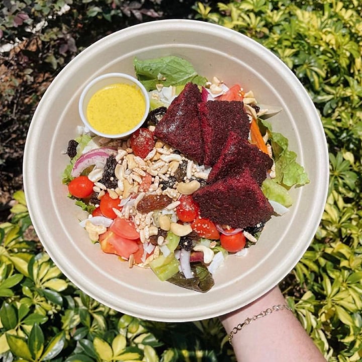 photo of McFlamingo Raisin coconuts salad shared by @sjmeans on  25 Jun 2021 - review
