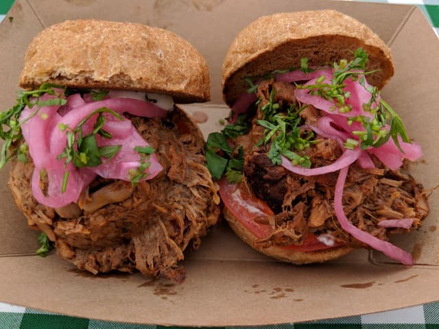 Foto del plato “Cuban sliders”