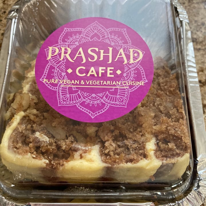 photo of Prashad Café (Kloof Street) Vegan Carrot Cake shared by @mailidyer on  25 Sep 2021 - review