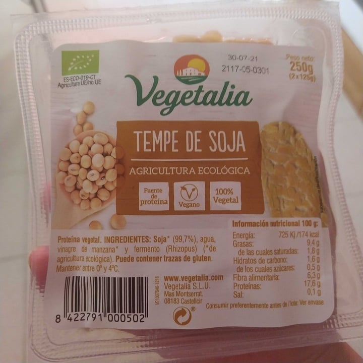 review photo of Vegetalia Tempe de Soja shared by @brocolibooty on 08 Jun 2021 - review