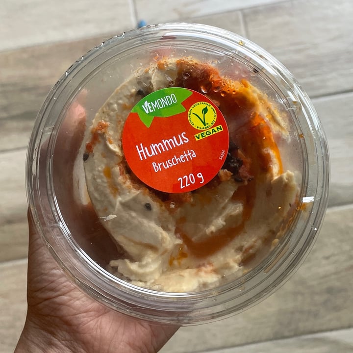 photo of Vemondo Hummus mit Bruscetta shared by @stregasalamander on  08 Sep 2022 - review