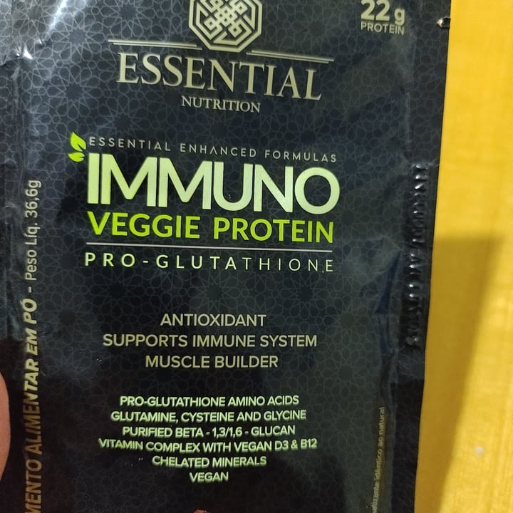 photo of Essential Nutrition Immuno Veggie Protein shared by @adriloy on  21 Oct 2022 - review