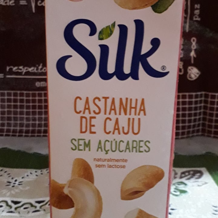 photo of Silk Leite de castanha de caju shared by @amyschneider on  02 Feb 2022 - review