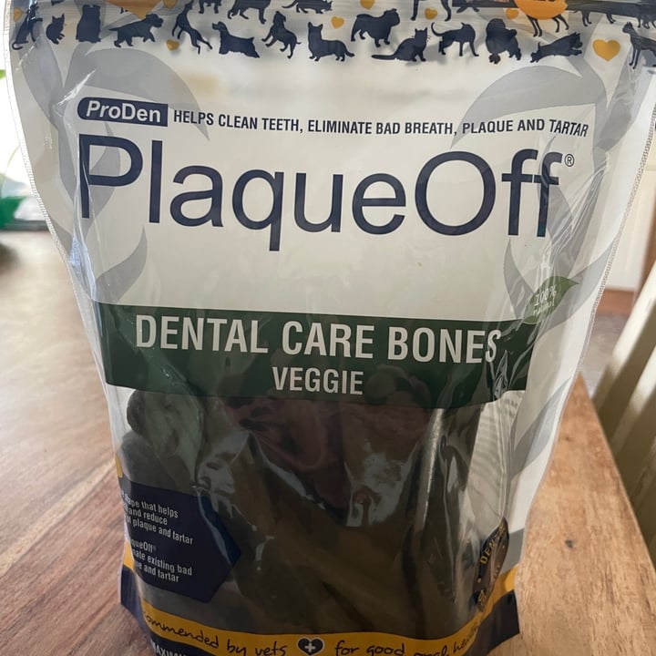 review photo of ProDen PlaqueOff System Dental Care Bones Vegetable Fusion Flavor shared by @earthsoul on 10 Jul 2022 - review