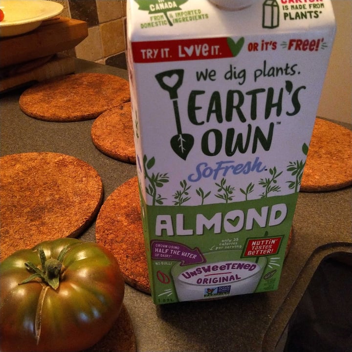 review photo of Earth's Own So Fresh Unsweetened Original Almond Milk shared by @clutteredcat on 02 Aug 2021 - review
