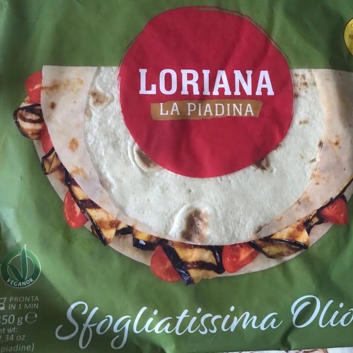 photo of Loriana la piadina Piadina Sfogliatissima olio shared by @alessiasibi97 on  16 Aug 2021 - review