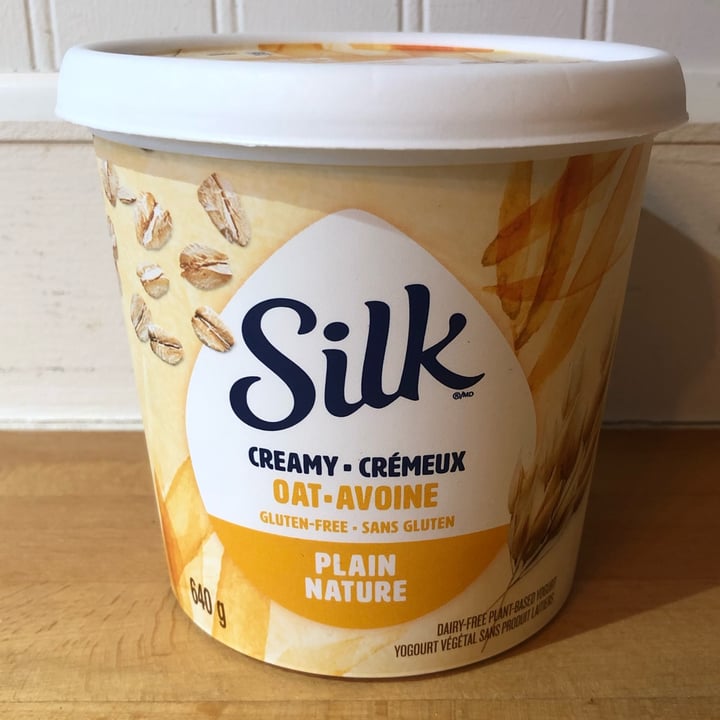 photo of Silk Plain Oat Yogurt shared by @ethicalehme on  29 Dec 2021 - review