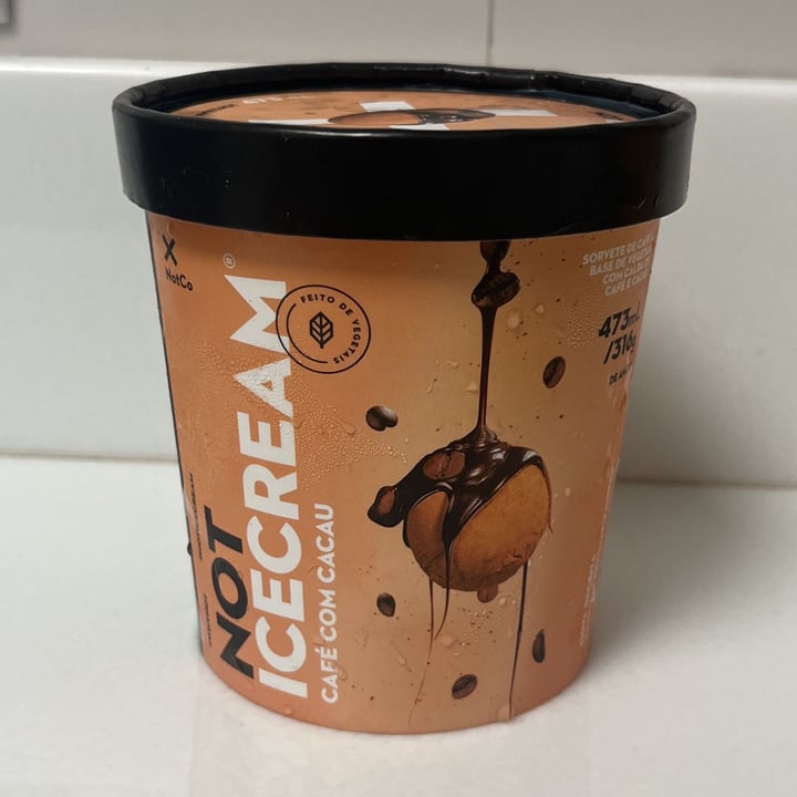 photo of NotCo Not icecream Cacau e Café shared by @patynicastro on  11 May 2022 - review