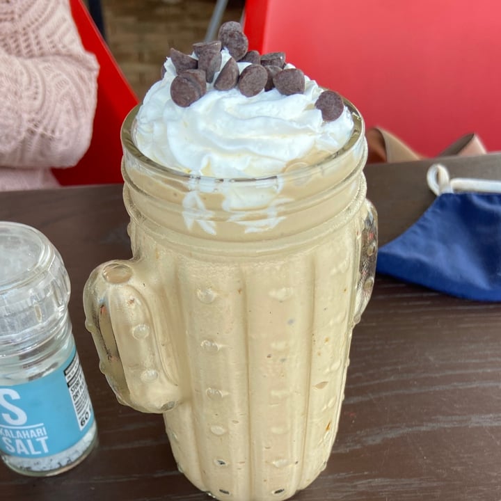 photo of Asher's Corner Cafe @ Ashers Farm Sanctuary Mocha Shake shared by @plantbasedstorm on  04 Oct 2020 - review