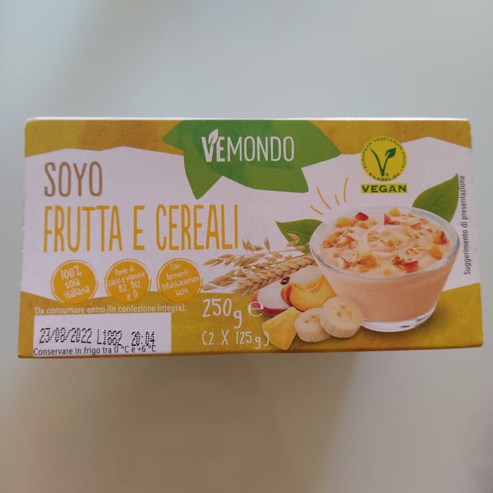 photo of Vemondo  Soyo Frutta e Cereali shared by @biancafurii on  31 Jul 2022 - review