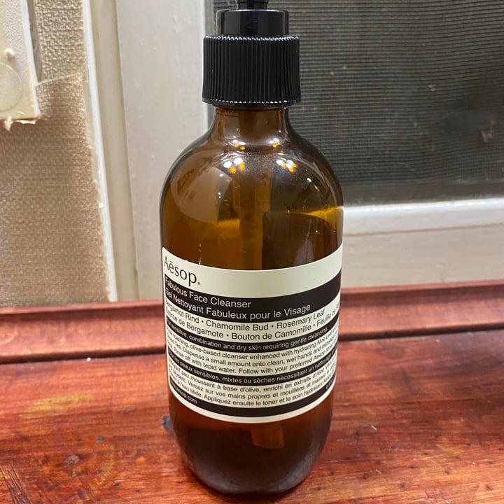 photo of Aēsop Fabulous face cleanser shared by @paolar8 on  29 Sep 2021 - review
