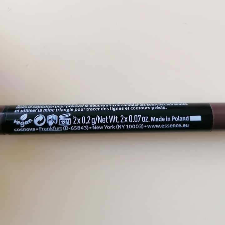 review photo of Essence Matita sopracciglia shared by @giadacstllcc on 16 Apr 2022 - review